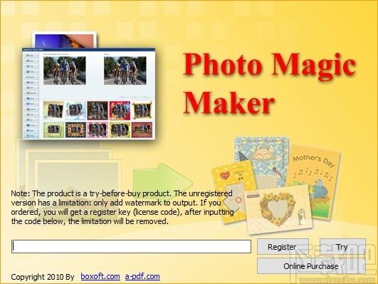 Boxoft Photo Magic Maker下载,照片编辑软件,图像处理,照片编辑